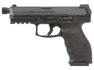 HK VP9 Tactical Pistol 9mm Luger 4.70″ Barrel Threaded Night Sights Polymer Black For Sale