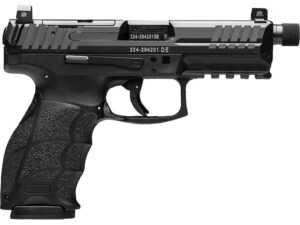HK VP9 Tactical Pistol 9mm Luger 4.70" Barrel Threaded Night Sights Polymer Black For Sale