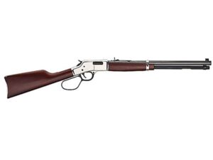 Henry Big Boy Silver Large Loop Lever Action Centerfire Rifle 45 Colt (Long Colt) 20" Barrel Blued and American Walnut For Sale