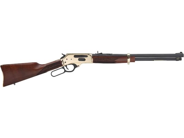 Henry Side Gate Brass Lever Action Centerfire Rifle For Sale