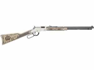 Henry Silver American Eagle Lever Action Rimfire Rifle 22 Long Rifle 20" Barrel Blued and Walnut For Sale