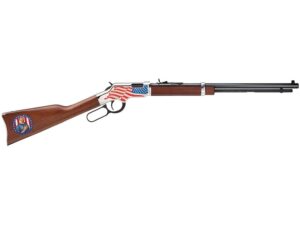 Henry Stand for the Flag Lever Action Rimfire Rifle 22 Long Rifle 20" Barrel Blued and American Walnut For Sale
