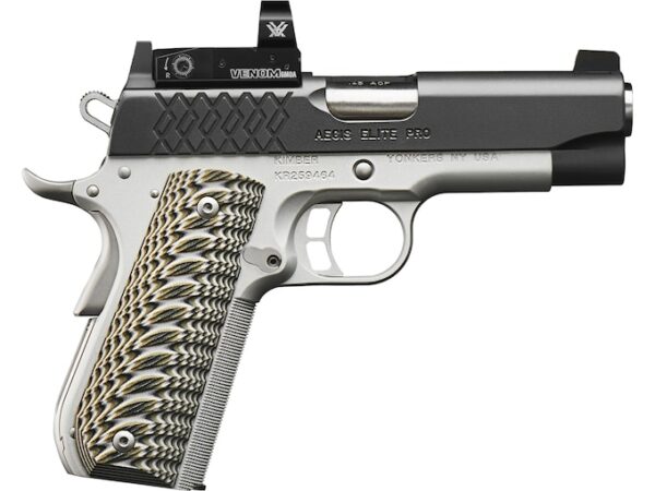 Kimber Aegis Elite Pro Semi-Automatic Pistol 9mm Luger 4" Barrel 9-Round Black Green For Sale