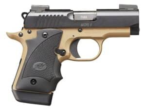 Kimber Micro 9 Desert Night (DN) Semi-Automatic Pistol 9mm Luger 3.15" Barrel 7-Round Black For Sale