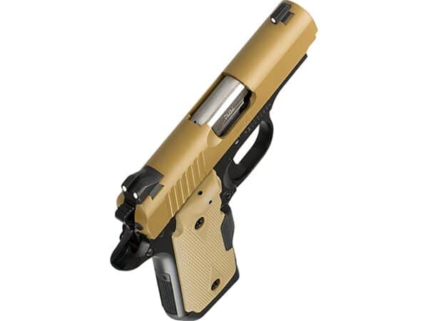 Kimber Micro 9 Desert Tan (LG) Semi-Automatic Pistol 9mm Luger 3.15″ Barrel 6-Round Desert Tan For Sale