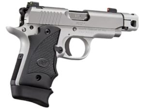 Kimber Micro 9 Stainless Semi-Automatic Pistol 9mm Luger 3.45" Barrel 7-Round Stainless Black with Compensator