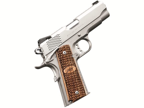 Kimber Stainless Pro Raptor II Semi-Automatic Pistol 45 ACP 4" Barrel 8-Round Stainless Wood For Sale