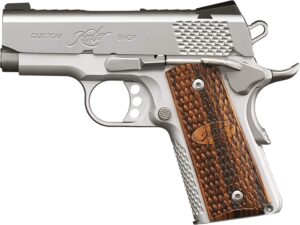 Kimber Stainless Ultra Raptor II Semi-Automatic Pistol 45 ACP 3″ Barrel 7-Round Stainless Wood For Sale
