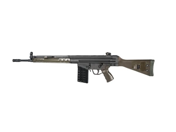 PTR PTR-91GI Semi-Automatic Centerfire Rifle 308 Winchester 18" Barrel Blued and Olive Drab Fixed For Sale