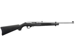 Ruger 10/22 Carbine Semi-Automatic Rimfire Rifle 22 Long Rifle 18.5" Barrel Stainless and Black For Sale