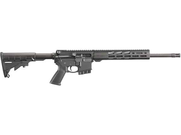 Ruger AR-556 M-LOK Semi-Automatic Centerfire Rifle 5.56x45mm NATO 16.1" Barrel Black and Black Collapsible For Sale