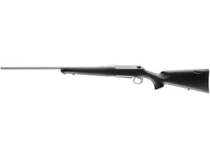 Sauer 100 Ceratech Silver XT Bolt Action Centerfire Rifle 300 Winchester Magnum 24″ Barrel Cerakote Stainless and Black For Sale