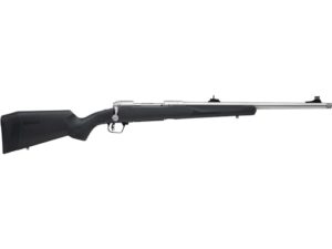 Savage Arms 110 Brush Hunter Bolt Action Centerfire Rifle 338 Winchester Magnum 20" Barrel Stainless and Black Monte Carlo For Sale