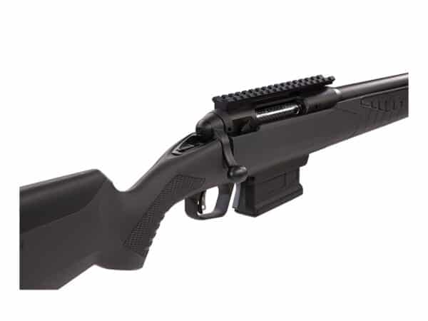 Savage Arms 110 Haymaker Bolt Action Centerfire Rifle 450 Bushmaster 18″ Barrel Black and Black Adjustable For Sale