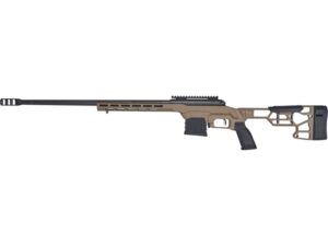 Savage Arms 110 Precision Bolt Action Centerfire Rifle 300 PRC 24″ Fluted Barrel Black and Flat Dark Earth Chassis For Sale