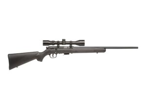 Savage Arms 93 Bolt Action Rimfire Rifle 17 Hornady Magnum Rimfire (HMR) 21" Barrel Black and Black With Scope For Sale