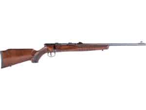 Savage Arms B17 G Bolt Action Rimfire Rifle 17 Hornady Magnum Rimfire (HMR) 21" Barrel Satin and Walnut Monte Carlo For Sale