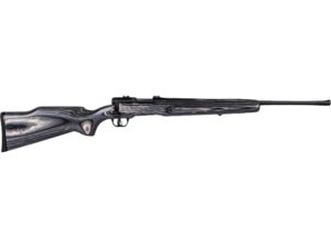 Savage Arms Bmag Bolt Action Rimfire Rifle 17 Winchester Super Magnum 22" Fluted Barrel Matte Black and Grey For Sale