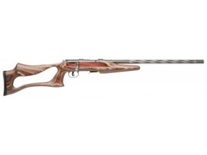 Savage Arms Mark II-BSEV Bolt Action Rimfire Rifle 22 Long Rifle 21" Fluted Barrel Stainless and Gray/Brown Skeleton For Sale