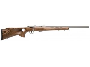 Savage Arms Mark II-BTVS Bolt Action Rimfire Rifle 22 Long Rifle 21" Barrel Stainless and Brown Thumbhole For Sale