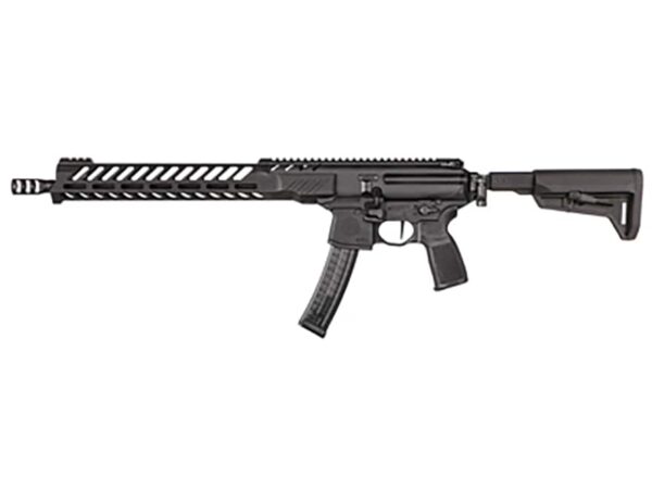 Sig Sauer MPX Competition Semi-Automatic Centerfire Rifle 9mm Luger 16″ Barrel Matte and Black Pistol Grip For Sale