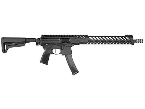 Sig Sauer MPX Competition Semi-Automatic Centerfire Rifle 9mm Luger 16" Barrel Matte and Black Pistol Grip For Sale