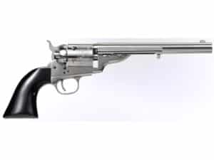 Taylor's & Company The Cavalier Revolver 38 Special 7.5" Barrel 6-Round Nickel Black For Sale