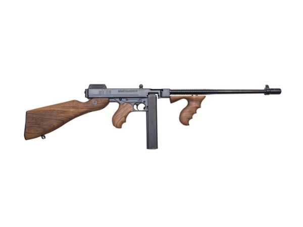 Thompson 1927A1 Lightweight Semi-Automatic Centerfire Rifle 45 ACP 16.5″ Barrel Blued and Walnut For Sale