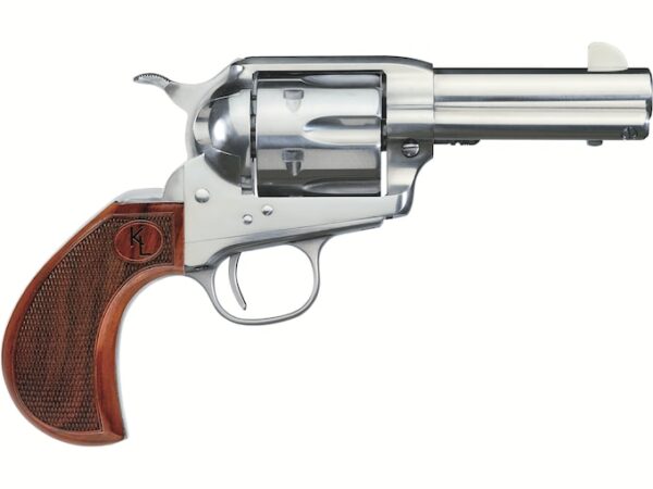 Uberti 1873 Cattleman Short Stroke CMS KL SS Revolver 45 Colt (Long Colt) 3.5" Barrel 6-Round Stainless Walnut For Sale