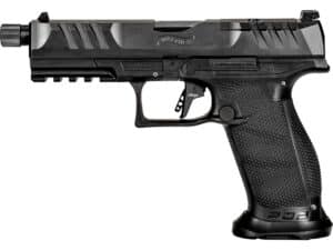 Walther PDP Pro Optics Ready Semi-Automatic Pistol 9mm Luger 5.1″ Barrel 18-Round Black For Sale