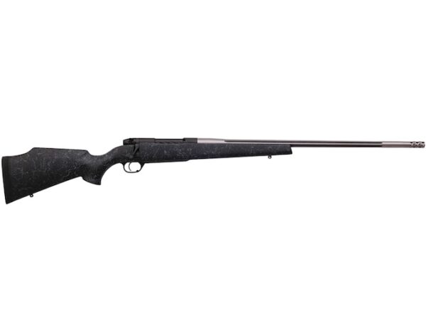 Weatherby Mark V Accumark Bolt Action Centerfire Rifle 6.5 Creedmoor 24" Fluted Barrel Black For Sale