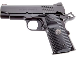 Wilson Combat ACP Semi-Automatic Compact Pistol SAO 45 ACP 4″ Barrel 7-Round Black For Sale
