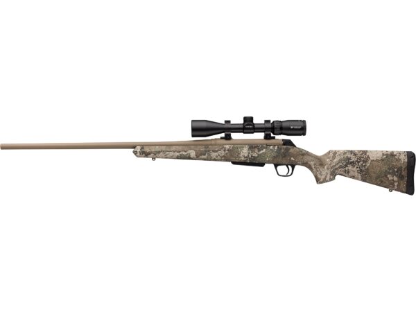 Winchester XPR Hunter Bolt Action Centerfire Rifle 350 Legend 22″ Barrel Flat Dark Earth and True Timber With Scope For Sale