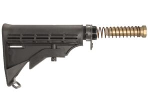 AR-STONER Stock Assembly 6-Position Mil-Spec Diameter Collapsible AR-15 Carbine Synthetic Black For Sale