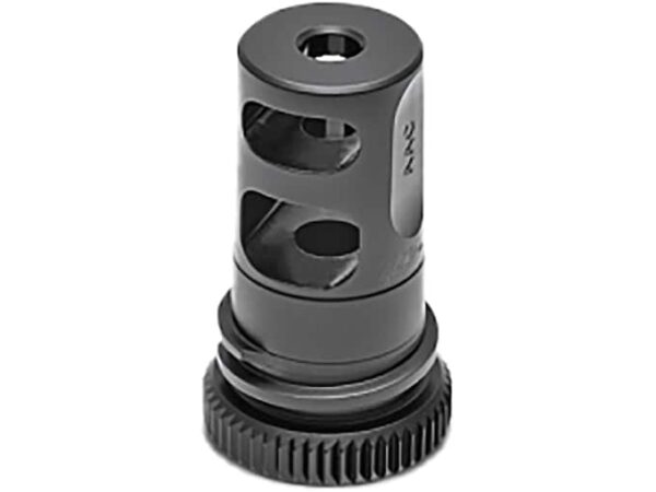 Advanced Armament Co (AAC) Blackout Muzzle Brake 90-Tooth Taper Suppressor Mount 5.56mm 1/2"-28 Thread Stainless Steel Matte For Sale