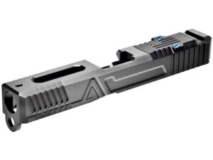 Agency Arms Hybrid Slide Glock 43 RMS-C Cut Stainless Steel Black DLC For Sale