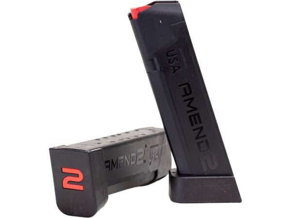 Amend2 A2-22 Magazine Glock 22 40 S&W 15-Round Polymer Black For Sale
