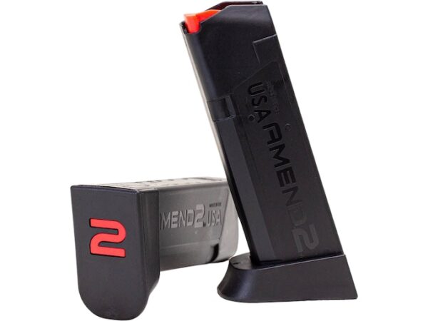 Amend2 A2-23 Magazine Glock 23 40 S&W 13-Round Polymer Black For Sale