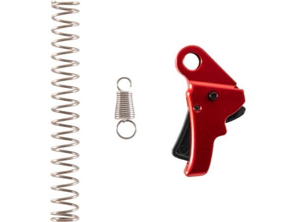 Apex Tactical Action Enhancement Trigger Kit Springfield Hellcat Aluminum Red- Blemished For Sale