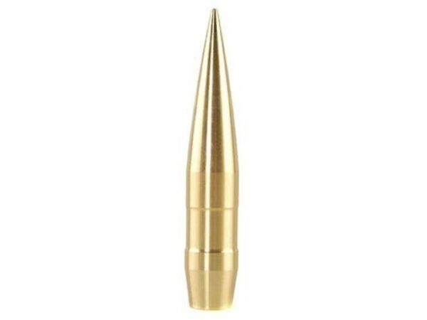 Barnes Banded Solid Bore Rider Bullets 50 BMG (510 Diameter) 800 Grain Copper Alloy Spitzer Boat Tail Box of 20 For Sale