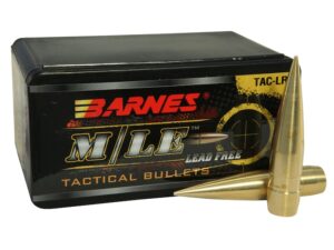 Barnes TAC-LR Bullets 50 BMG (510 Diameter) 750 Grain Spitzer Boat Tail Lead-Free Box of 20 For Sale