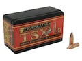 Barnes Triple-Shock X (TSX) Bullets 22 Caliber (224 Diameter) 55 Grain Hollow Point Flat Base Lead-Free Box of 50 For Sale