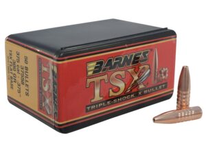 Barnes Triple-Shock X (TSX) Bullets 375 Caliber (375 Diameter) 300 Grain Hollow Point Flat Base Lead-Free Box of 50 For Sale