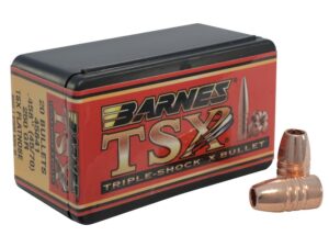 Barnes Triple-Shock X (TSX) Bullets 45-70 Caliber (458 Diameter) 250 Grain Flat Nose Lead-Free Box of 20 For Sale