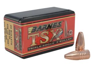 Barnes Triple-Shock X (TSX) Bullets 458 Caliber (458 Diameter) 350 Grain Hollow Point Flat Base Lead-Free Box of 20 For Sale