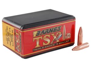 Barnes Triple-Shock X (TSX) Bullets 9.3mm (366 Diameter) 286 Grain Hollow Point Flat Base Lead-Free Box of 50 For Sale