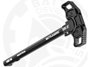 Battle Arms Rack Ambidextrous Charging Handle Assembly AR-15 Aluminum Black For Sale