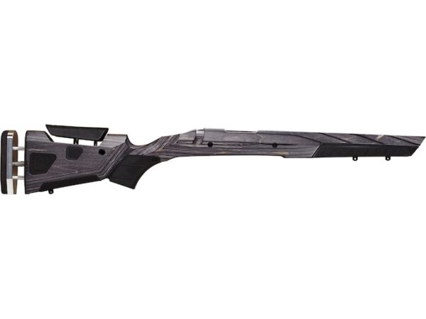 Boyds At-One Rifle Stock Savage 93E MKII Bull Barrel Channel Laminated Wood Pepper For Sale