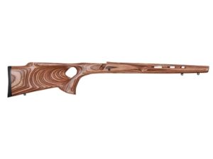 Boyds' Ross Featherweight Thumbhole Rifle Stock Ruger M77 Mark II Factory Barrel Channel Laminated Wood Brown Drop-In For Sale