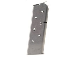 CM Products Match Grade Magazine 1911 Officer 45 ACP 7-Round Stainless Steel For Sale